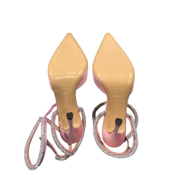 Mach & Mach Triple Heart Ankle-Strap Pumps Sz 38.5 US 8.5 MSRP $1020  NEW OTHER - Picture 10 of 10